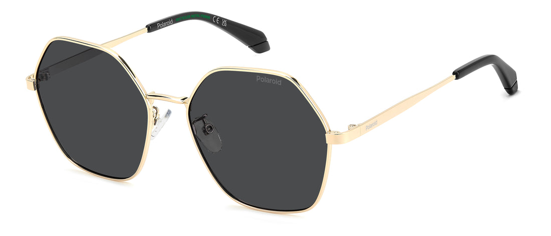 Gafas de sol polaroid pld 4205/g/s/x 2f7 m9 dorado square femenino talla 56mm - Vista principal