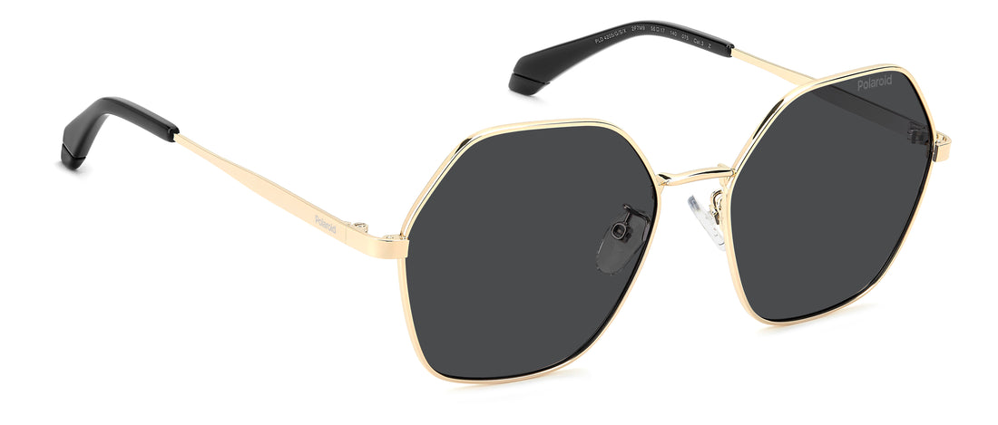 Gafas de sol polaroid pld 4205/g/s/x 2f7 m9 dorado square femenino talla 56mm - Vista de detalle