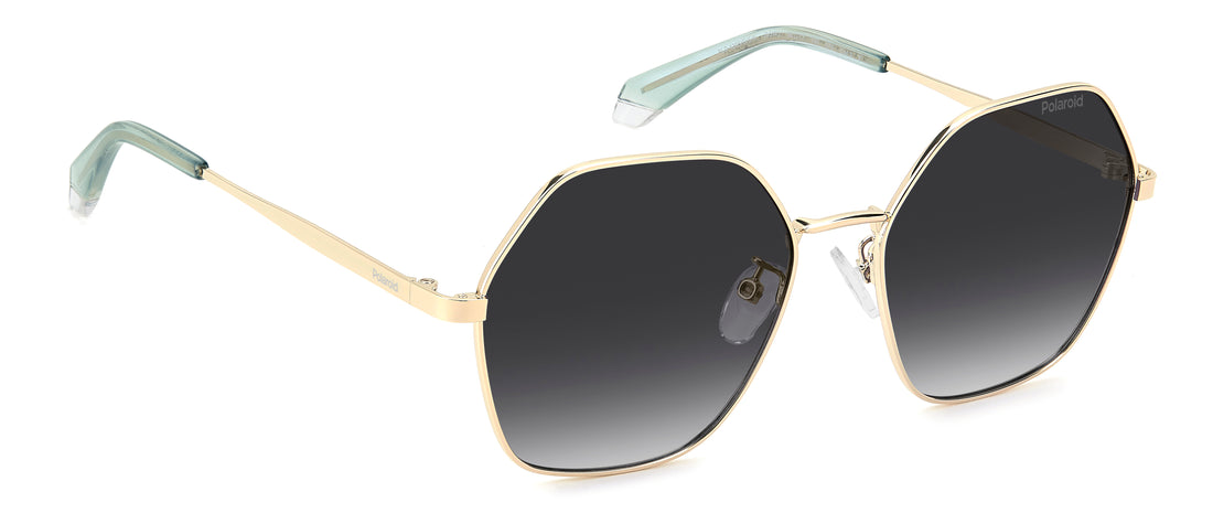 Gafas de sol polaroid pld 4205/g/s/x j5g wj dorado square femenino talla 56mm - Vista de detalle