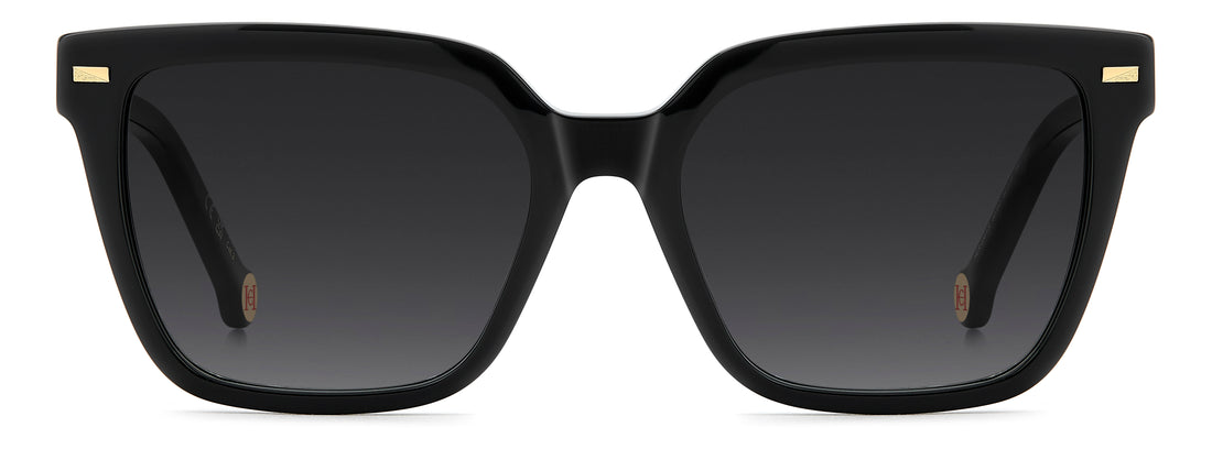 Sonnenbrillen carolina herrera her 0361/s 807 9o negro square femenino größe 54mm - Detailansicht