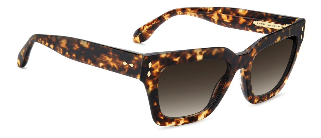 Óculos de sol isabel marant im 0251/s 086 ha havana cat eye femenino tamanho 53mm - Vista de detalhe