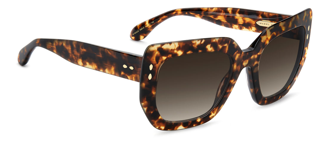 Óculos de sol isabel marant im 0252/s 086 ha havana rectangular femenino tamanho 53mm - Vista de detalhe