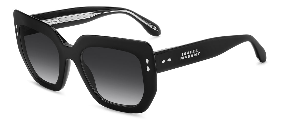Óculos de sol isabel marant im 0252/s 807 9o negro rectangular femenino tamanho 53mm - Vista principal
