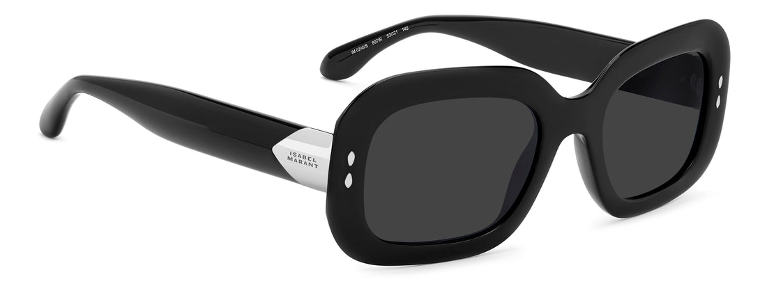 Óculos de sol isabel marant im 0246/s 807 ir negro rectangular femenino tamanho 53mm - Vista de detalhe