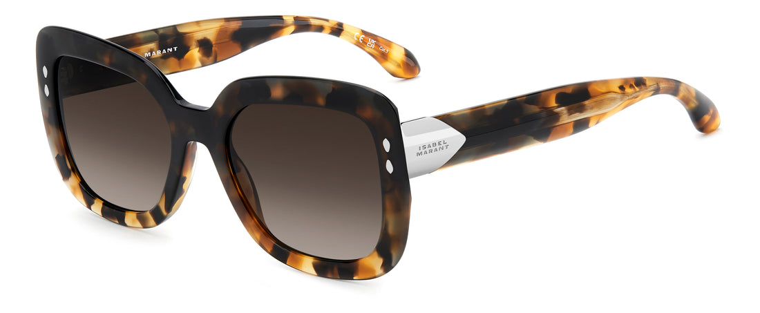 Óculos de sol isabel marant im 0247/s oho ha havana rectangular femenino tamanho 54mm - Vista principal