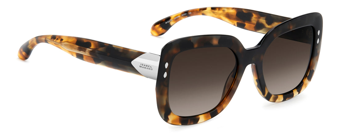 Óculos de sol isabel marant im 0247/s oho ha havana rectangular femenino tamanho 54mm - Vista de detalhe