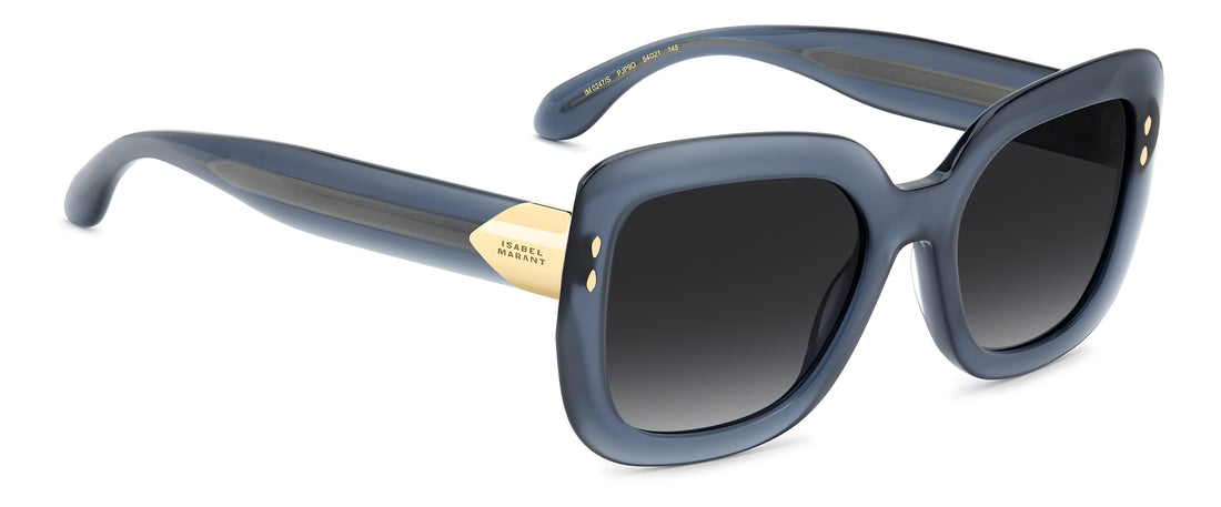 Óculos de sol isabel marant im 0247/s pjp 9o azul rectangular femenino tamanho 54mm - Vista de detalhe