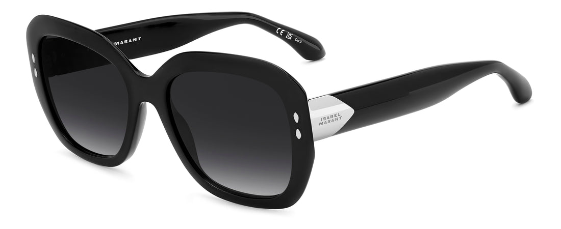 Óculos de sol isabel marant im 0248/s 807 9o negro rectangular femenino tamanho 55mm - Vista principal