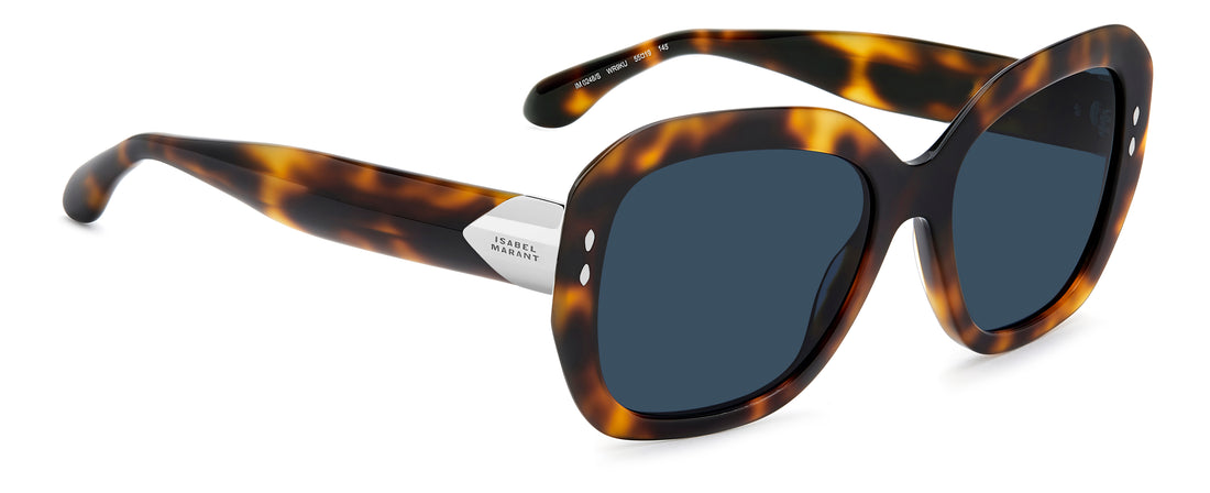 Óculos de sol isabel marant im 0248/s wr9 ku marron rectangular femenino tamanho 55mm - Vista de detalhe