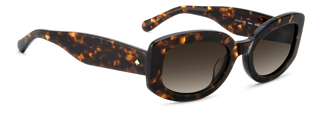 Sunglasses kate spade ks ailey 2/g/s 086 ha havana rectangular femenino size 53mm - Detailed view