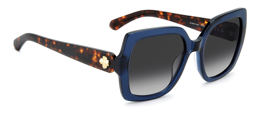 Sunglasses kate spade ks amaya 2/g/s pjp 9o azul square femenino size 55mm - Detailed view
