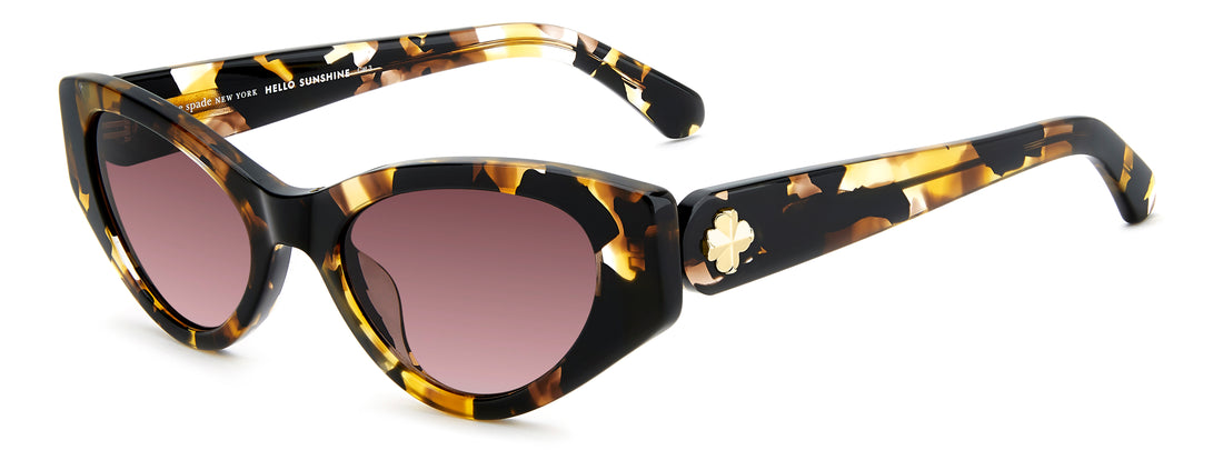 Sunglasses kate spade ks bria 2/g/s 086 3x havana cat eye femenino size 52mm - Main view