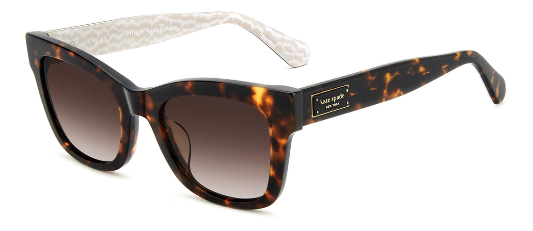 Sunglasses kate spade ks dee 2/g/s 1nr la estampado square femenino size 51mm - Main view
