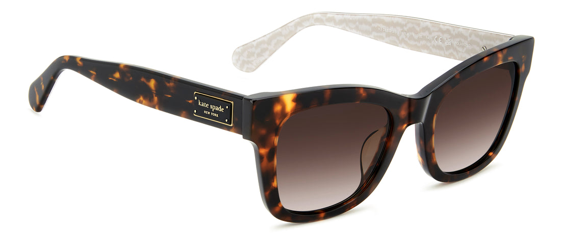 Sunglasses kate spade ks dee 2/g/s 1nr la estampado square femenino size 51mm - Detailed view