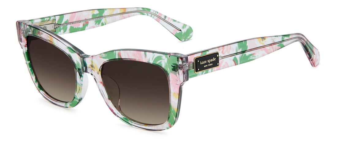Sunglasses kate spade ks dee 2/g/s qqk ha estampado square femenino size 51mm - Main view