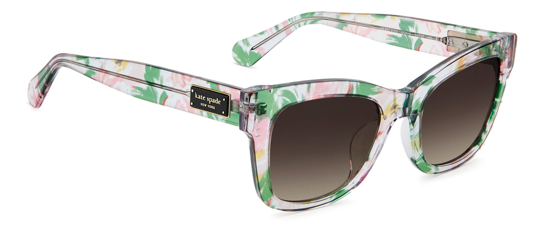 Sunglasses kate spade ks dee 2/g/s qqk ha estampado square femenino size 51mm - Detailed view