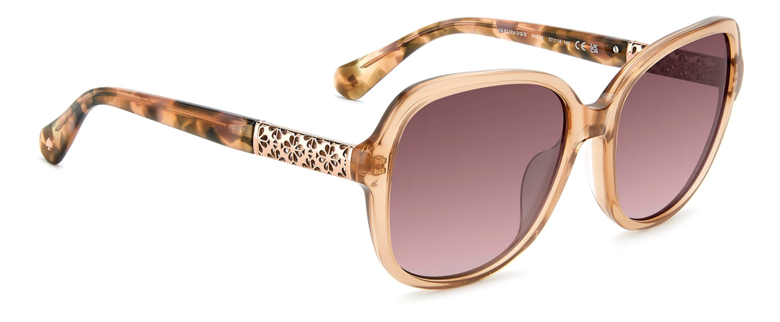 Sunglasses kate spade ks eliza 2/g/s 84e 3x dorado round femenino size 57mm - Detailed view
