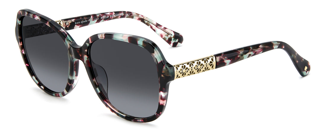 Sunglasses kate spade ks eliza 2/g/s mya 9o verde round femenino size 57mm - Main view
