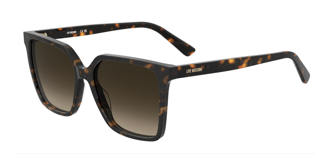 Lunettes de soleil moschino love mol109/s 086 ha havana square femenino taille 55mm - Vue principale
