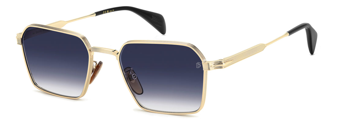 Sonnenbrillen david beckham db 1245/s j5g 84 dorado rectangular masculino größe 53mm - Hauptansicht