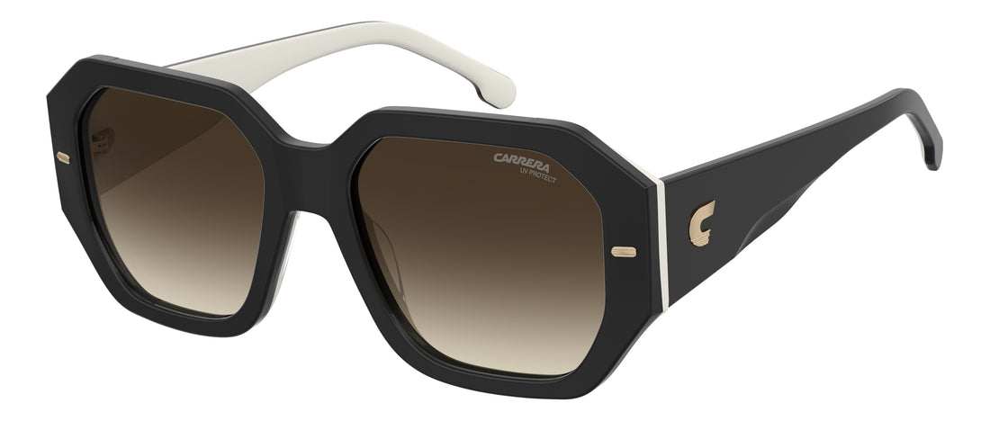 Solglasögon carrera 3109/s 80s ha negro square femenino storlek 55mm - Huvudvy