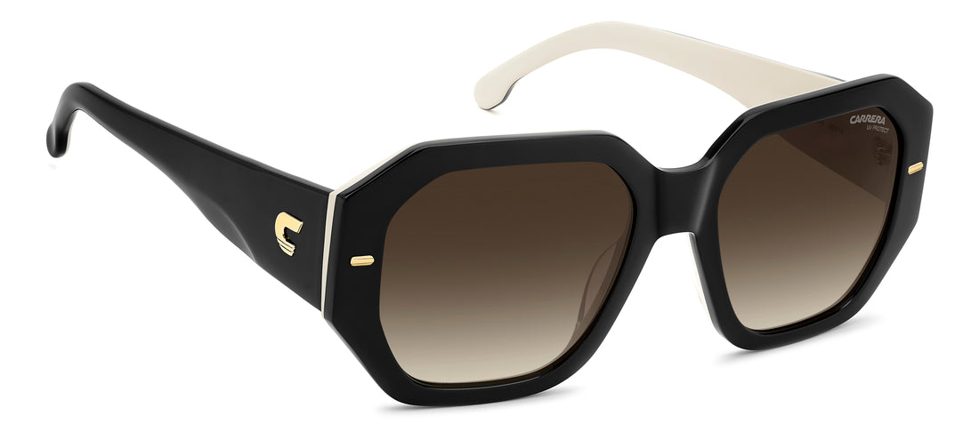 Solglasögon carrera 3109/s 80s ha negro square femenino storlek 55mm - Detaljvy