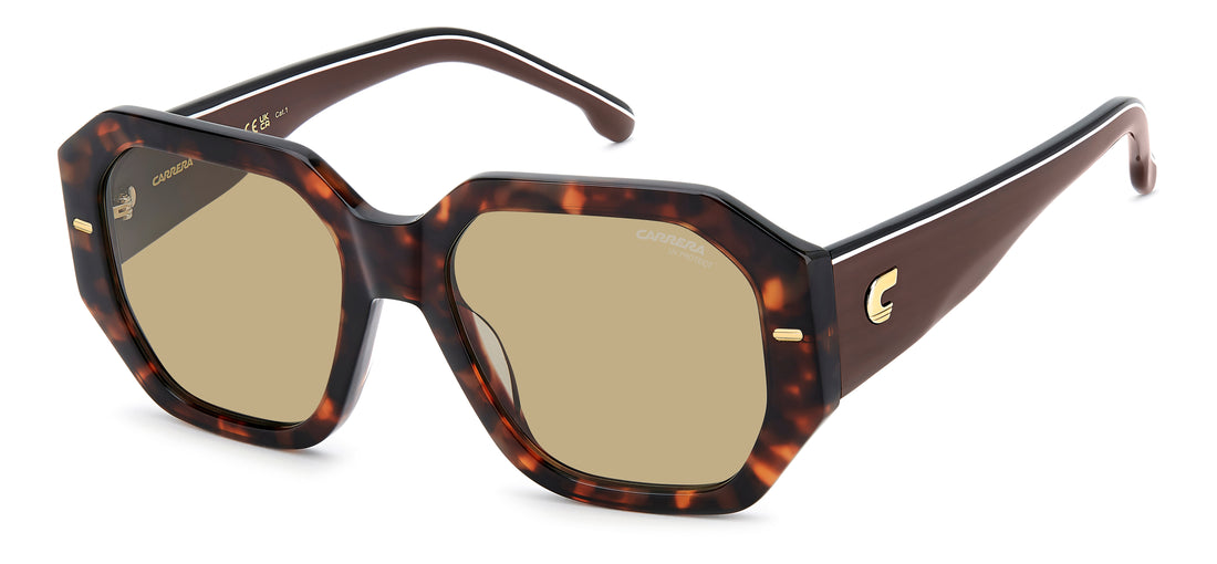 Solglasögon carrera 3109/s wr9 qt marron square femenino storlek 55mm - Huvudvy