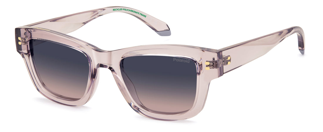 Sonnenbrillen polaroid pld 6256/s/x fwm z7 beige rectangular femenino größe 49mm - Hauptansicht