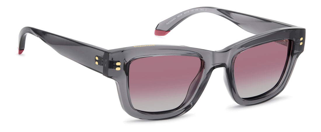 Sonnenbrillen polaroid pld 6256/s/x kb7 jr gris rectangular femenino größe 49mm - Detailansicht