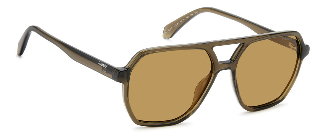 Sonnenbrillen polaroid pld 4218/s oqy mu marron navigator masculino größe 56mm - Detailansicht