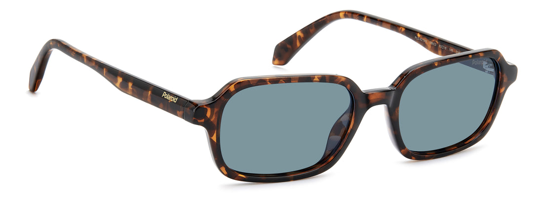 Sonnenbrillen polaroid pld 4219/s 086 c3 havana rectangular masculino größe 53mm - Detailansicht