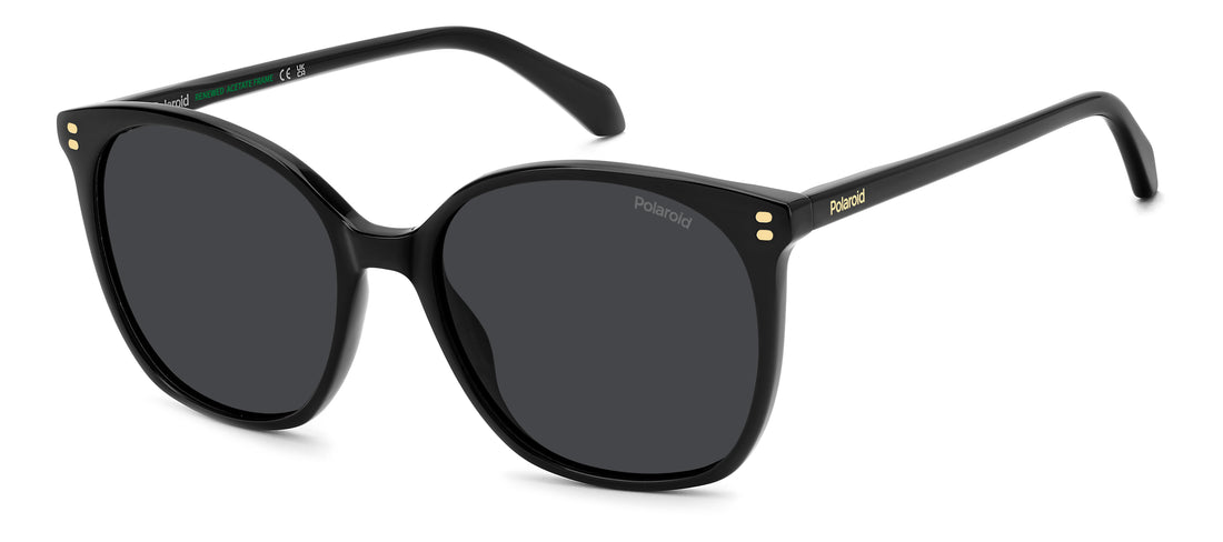 Sonnenbrillen polaroid pld 4215/s/x 807 m9 negro square femenino größe 55mm - Hauptansicht