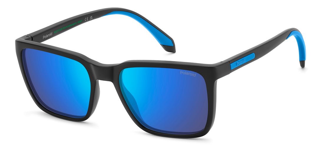 Sonnenbrillen polaroid pld 2175/s/x 003 5x negro square masculino größe 54mm - Hauptansicht