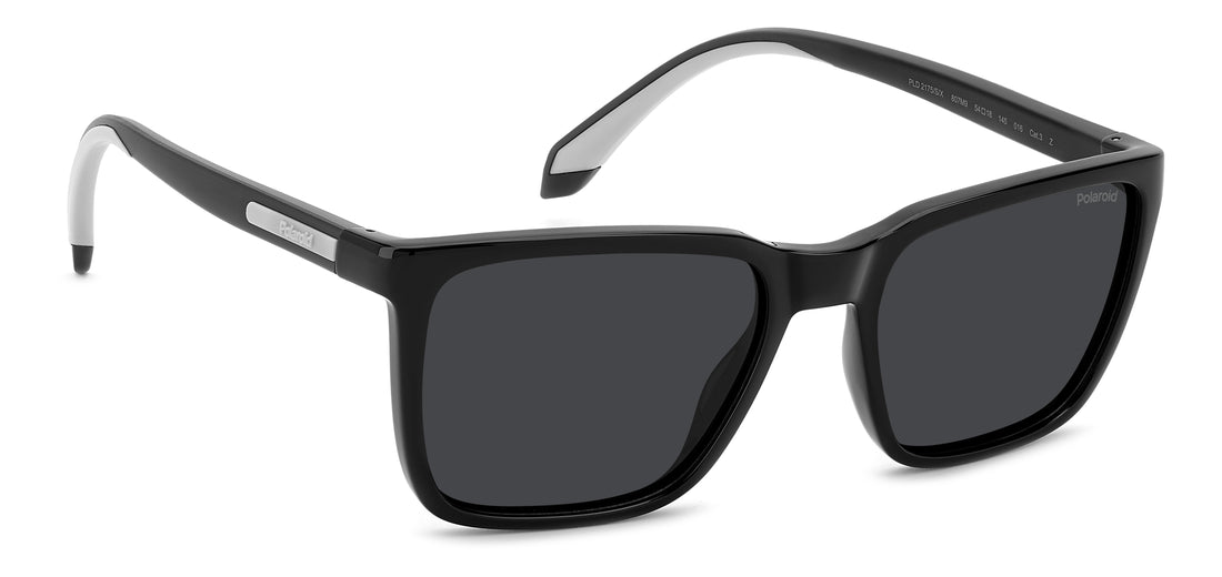 Sonnenbrillen polaroid pld 2175/s/x 807 m9 negro square masculino größe 54mm - Detailansicht