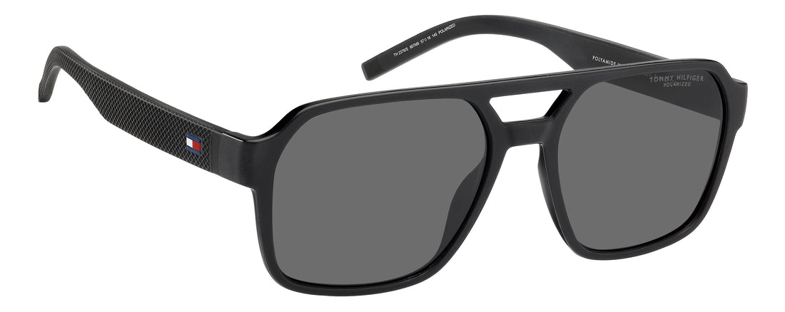 Sonnenbrillen tommy hilfiger th 2376/s 807 m9 negro rectangular masculino größe 57mm - Detailansicht