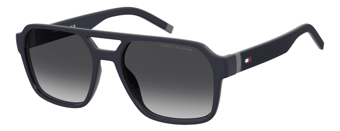 Sonnenbrillen tommy hilfiger th 2376/s xw0 9o azul rectangular masculino größe 57mm - Hauptansicht