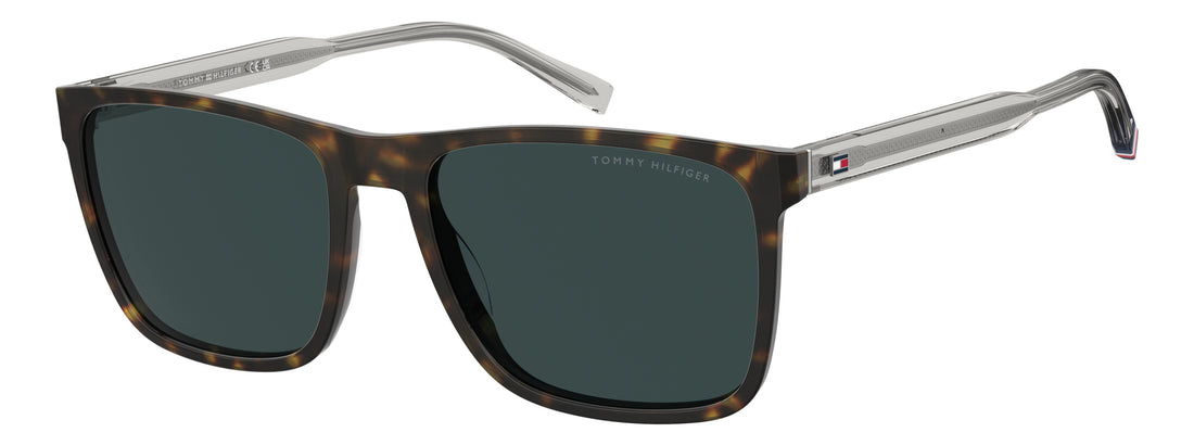 Sonnenbrillen tommy hilfiger th 2390/s 086 ku havana rectangular masculino größe 58mm - Hauptansicht