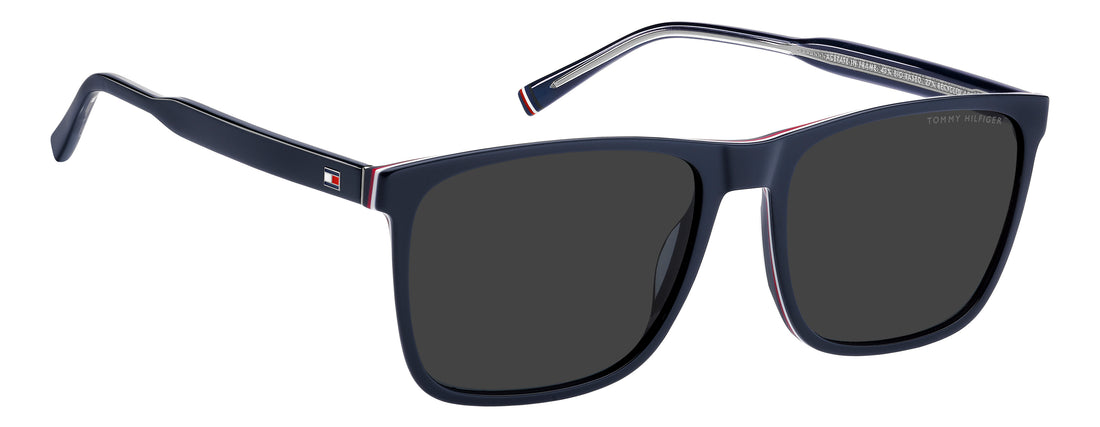 Sonnenbrillen tommy hilfiger th 2390/s pjp ir azul rectangular masculino größe 58mm - Detailansicht