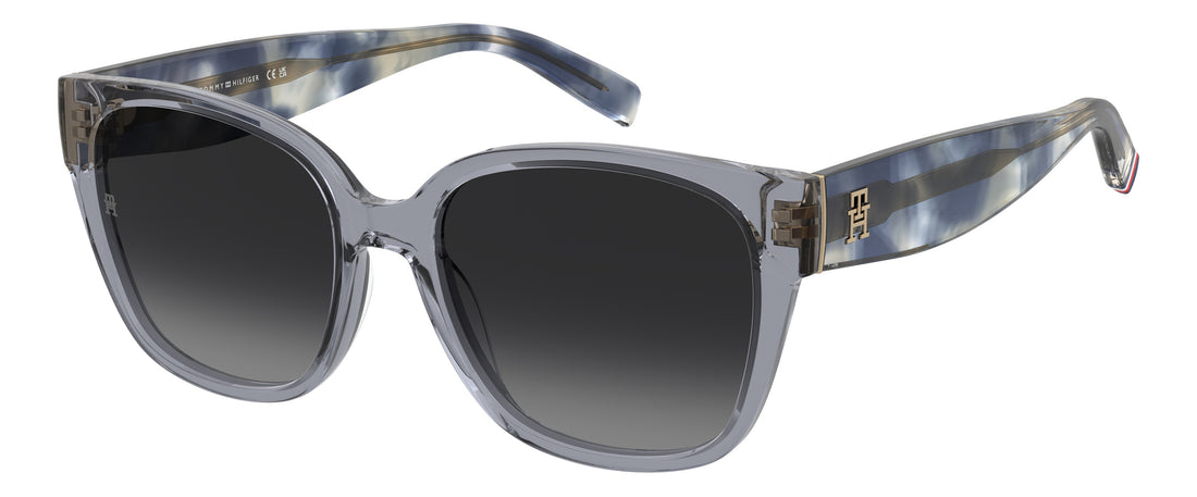 Sonnenbrillen tommy hilfiger th 2398/s kb7 9o gris square femenino größe 55mm - Hauptansicht
