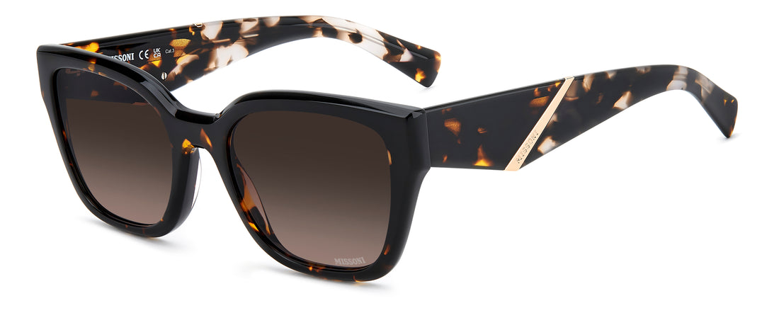 Sonnenbrillen missoni mis 0295/s 086 ha havana rectangular femenino größe 54mm - Hauptansicht