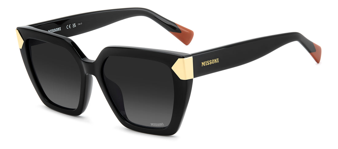 Sonnenbrillen missoni mis 0306/g/s 807 9o negro square femenino größe 55mm - Hauptansicht