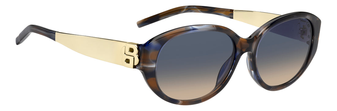 Sonnenbrillen hugo boss boss 2015/s x8q i4 marron oval femenino größe 56mm - Detailansicht