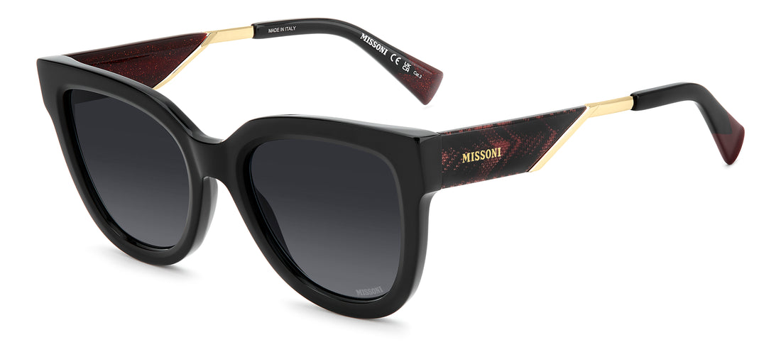 Sonnenbrillen missoni mis 0290/s 807 9o negro square femenino größe 53mm - Hauptansicht
