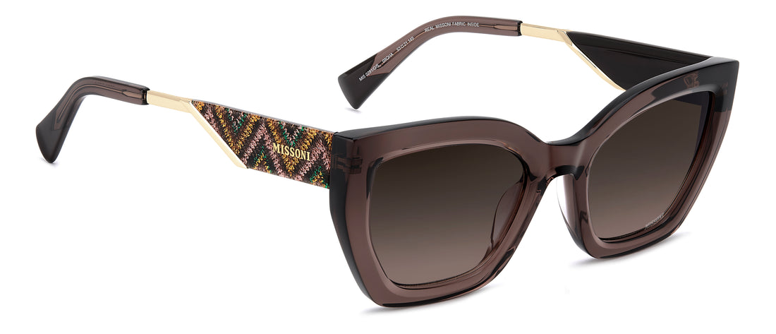 Sonnenbrillen missoni mis 0291/g/s 09q ha marron rectangular femenino größe 53mm - Detailansicht