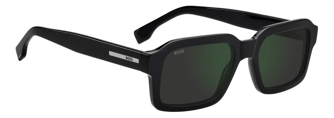 Lunettes de soleil hugo boss boss 1984/s 807 i8 negro rectangular masculino taille 54mm - Vue détaillée