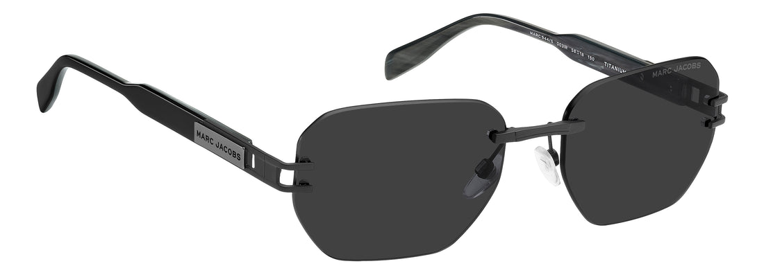 Solglasögon marc jacobs marc 944/s 003 ir negro rectangular masculino storlek 58mm - Detaljvy