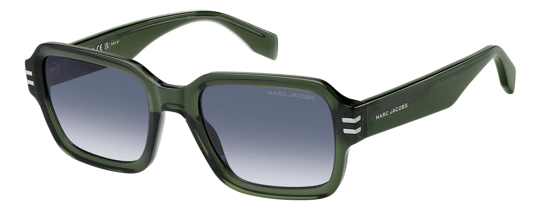 Solglasögon marc jacobs marc 946/s 1ed 08 verde rectangular masculino storlek 53mm - Huvudvy