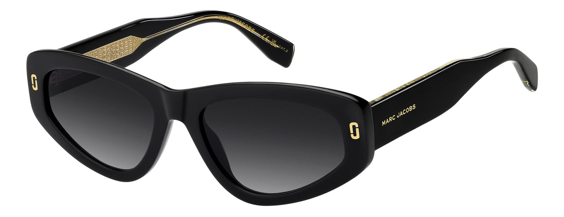 Solglasögon marc jacobs mj 1146/s 807 9o negro cat eye femenino storlek 55mm - Huvudvy