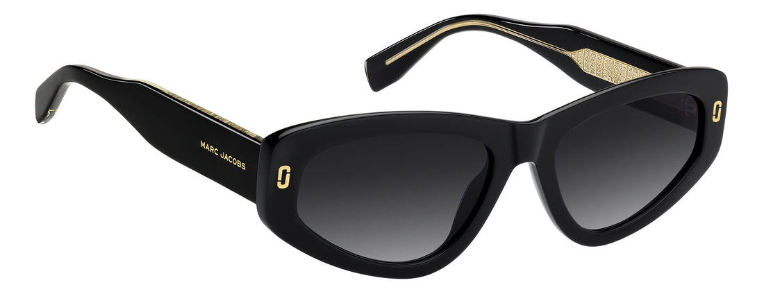 Solglasögon marc jacobs mj 1146/s 807 9o negro cat eye femenino storlek 55mm - Detaljvy