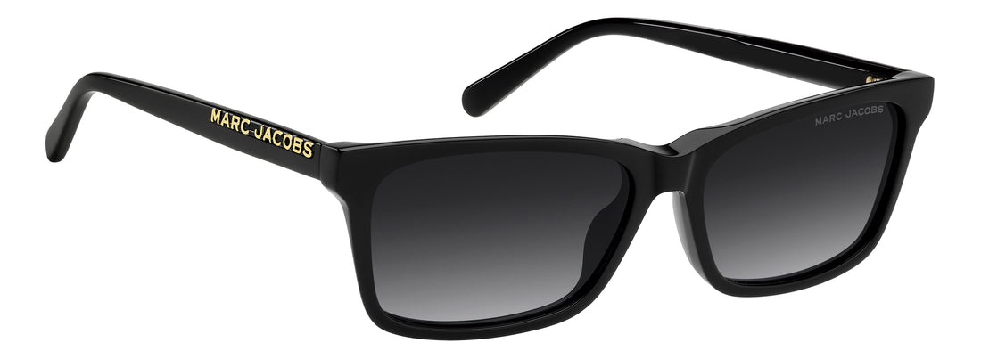 Solglasögon marc jacobs marc 933/s 807 9o negro rectangular femenino storlek 56mm - Detaljvy
